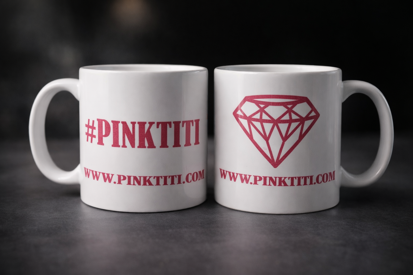 Mug #pinktiti