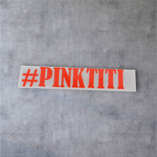 Stikers #pinktiti